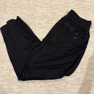 Men’s Burlebo black joggers. Size M.